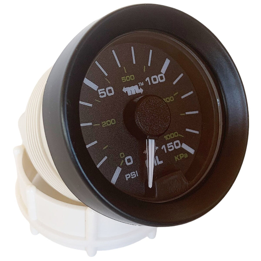 PVA20-A-150-AB PowerView Analog Engine Oil Pressure Gage (78700065)