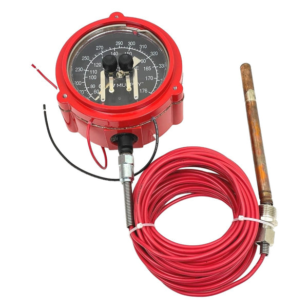 Jauge De Température Murphy Swichgage A307-0011 - Plage 120°C/250°F, Précision ±3,5% - Neuf, Fabriqué Aux USA