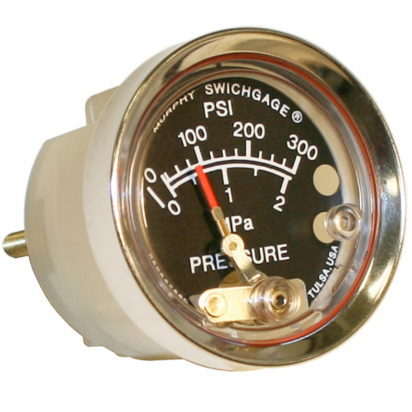 A20P-300 (05704258): 2" Pressure Swichgage With Polycarbonate Case