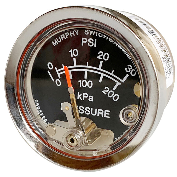 A20P-30 (05704252): 2" Pressure Swichgage With Polycarbonate Case