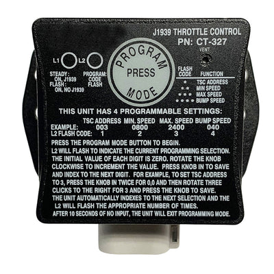 J1939 CAN Throttle Control Knob